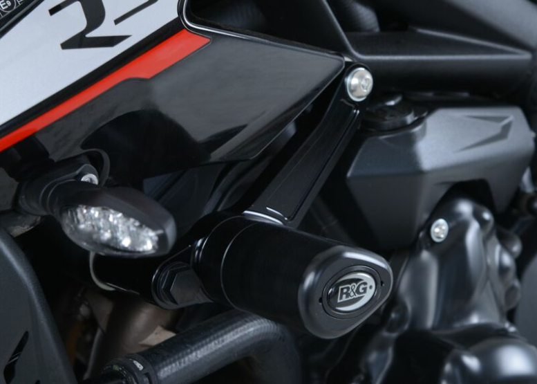Краш тапи R&amp;G RACING Aero Crash Protectors Black Triumph Street Triple 765 17-25 / 660 17-21_2